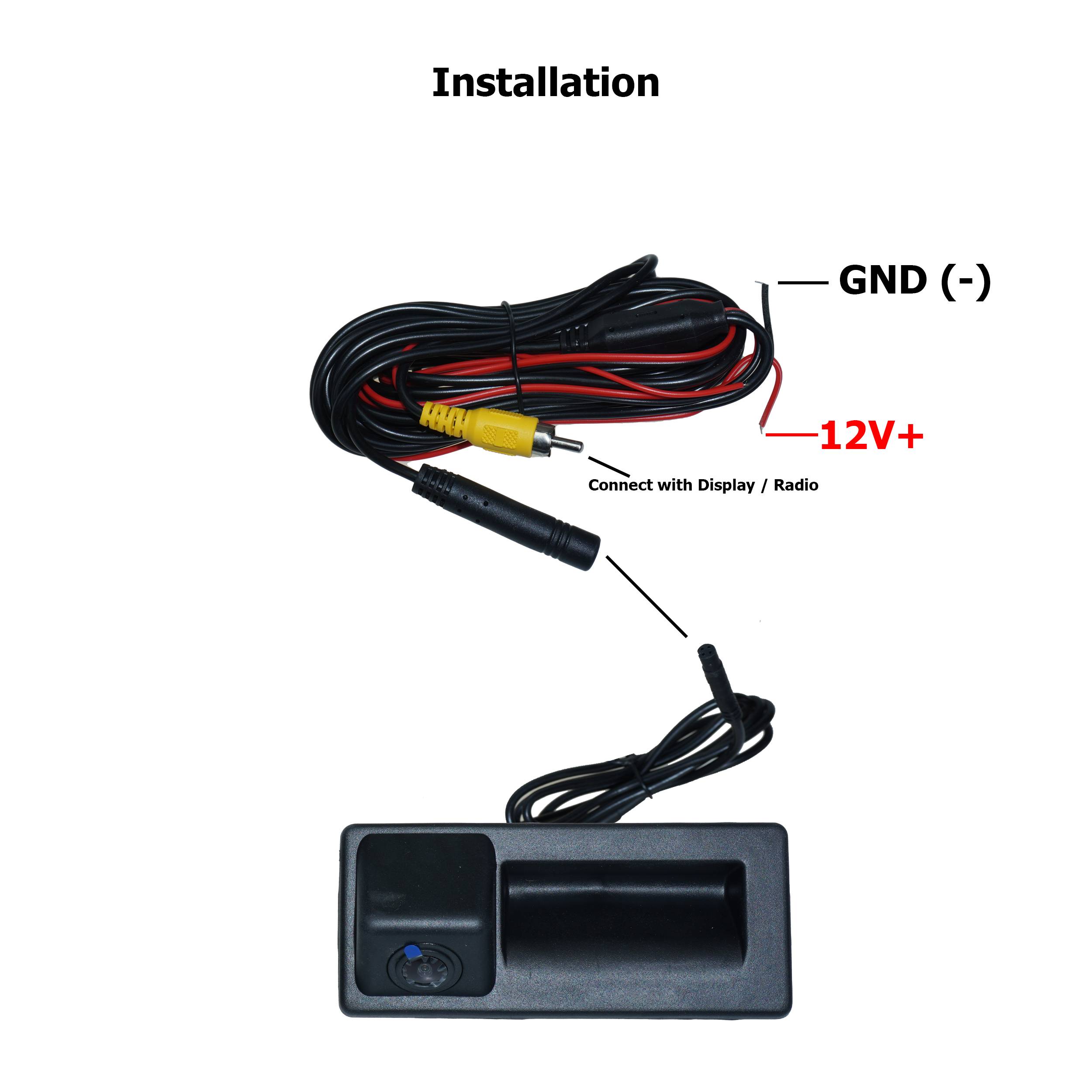 Für VW Audi Skoda A3 8V A4 B9 Touran Tiguan Superb Octavia Kamiq Rückfahrkamera