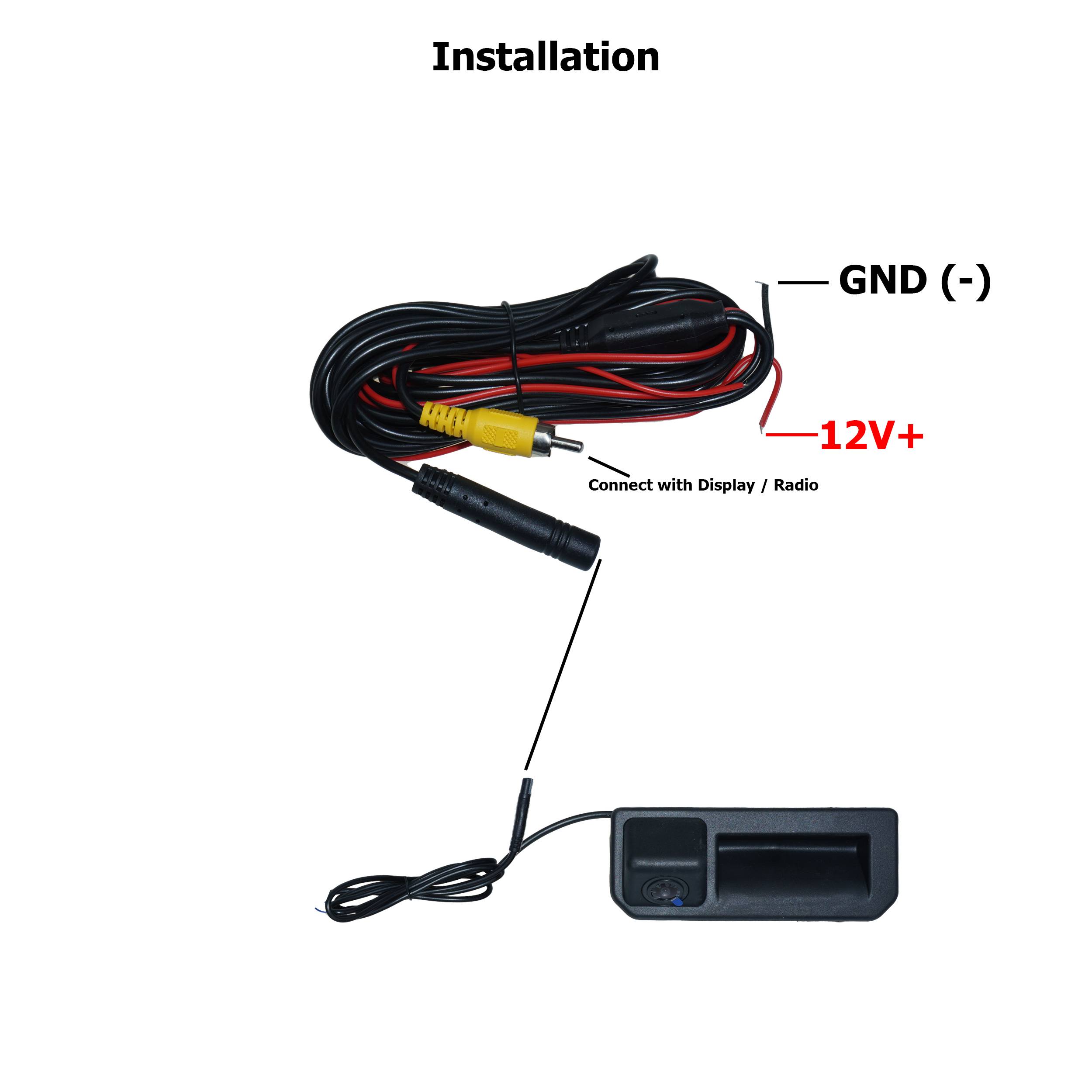 Für Audi VW Skoda Porsche Q2 Q3 Q5 Q7 A5 A6 Touareg Kodiaq TCross Rückfahrkamera
