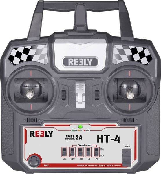 Reely HT-4 Hand-Fernsteuerung 2,4GHz Anzahl Kanäle: 4 inkl. Empfänger