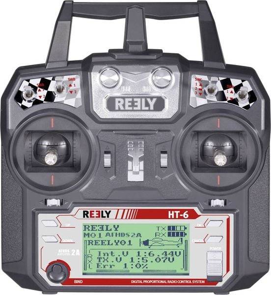Reely HT-6 Hand-Fernsteuerung 2,4GHz Anzahl Kanäle: 6 inkl. Empfänger