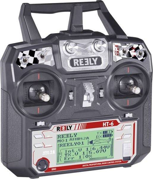 Reely HT-6 Hand-Fernsteuerung 2,4GHz Anzahl Kanäle: 6 inkl. Empfänger