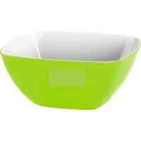 EMSA 506681 Vienna Salatschüssel hellgrün 0,6L - Servierschüssel - Grün - Kunststoff - Quadratisch - 135 mm - 135 mm