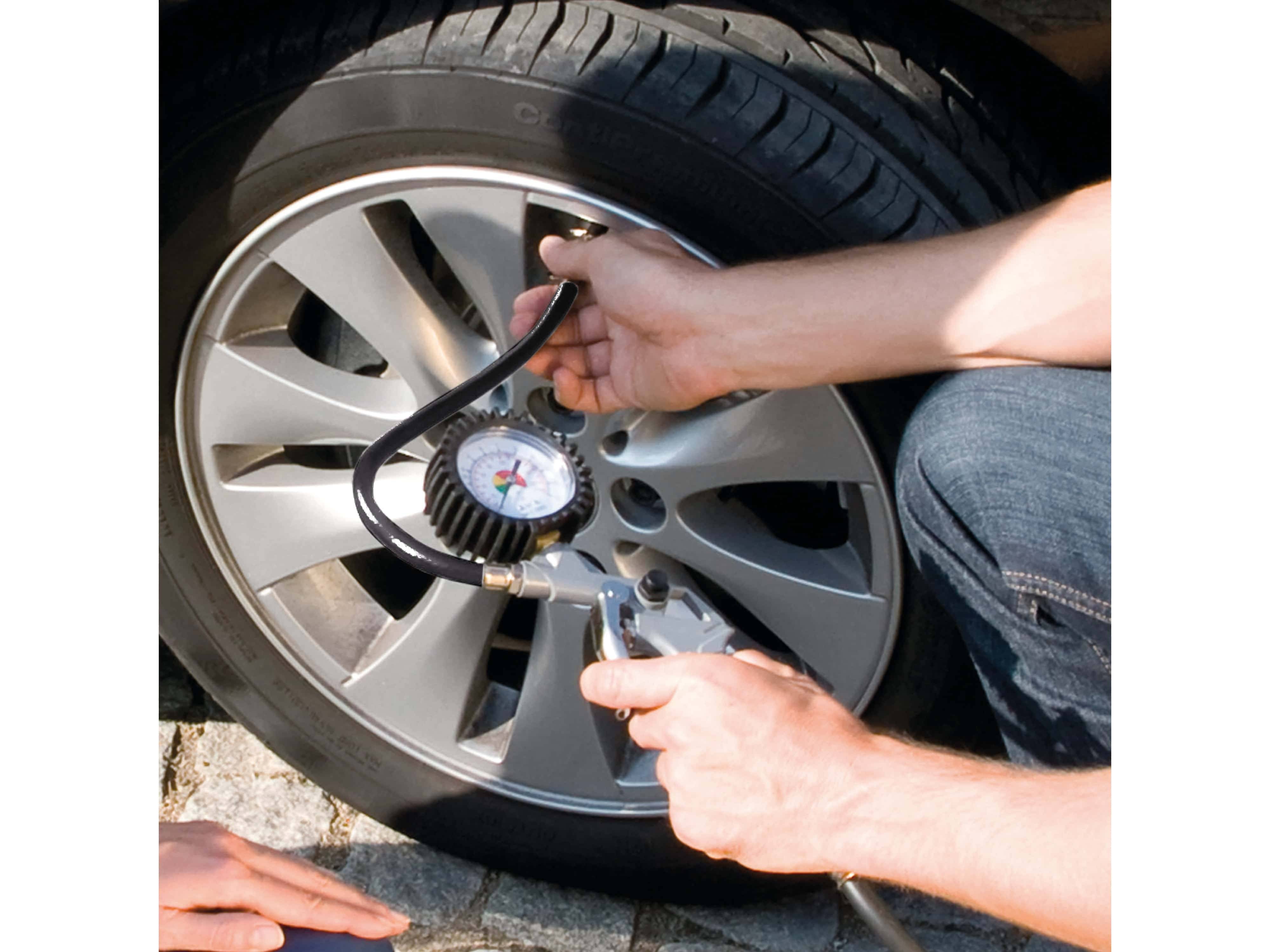 EINHELL Druckluft-Reifenfüllmesser Profi