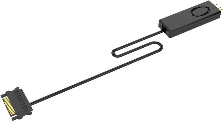 Jonsbo RC01 LED-Beleuchtungssteuerung Schwarz (RC01)