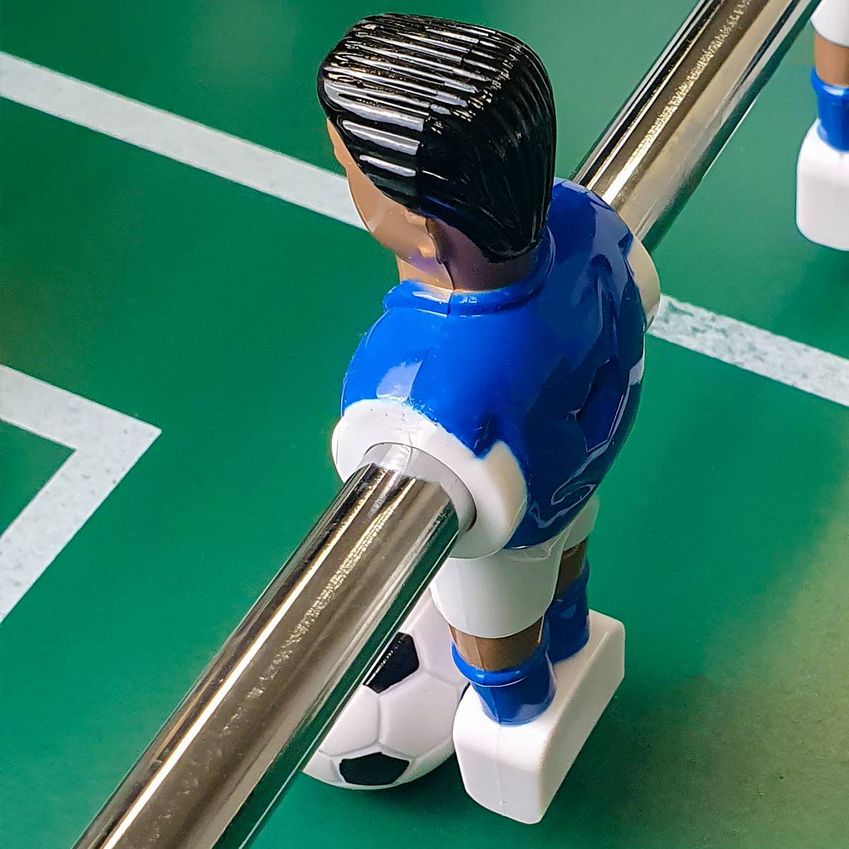 11 Tischkicker Figuren 13mm Frankreich Blau Weiß - Tisch Fussball Kicker Figuren