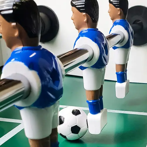 11 Tischkicker Figuren 13mm Frankreich Blau Weiß - Tisch Fussball Kicker Figuren 11 Tischkicker Figuren 13mm Frankreich Blau Weiß - Tisch Fussball Kicker Figuren