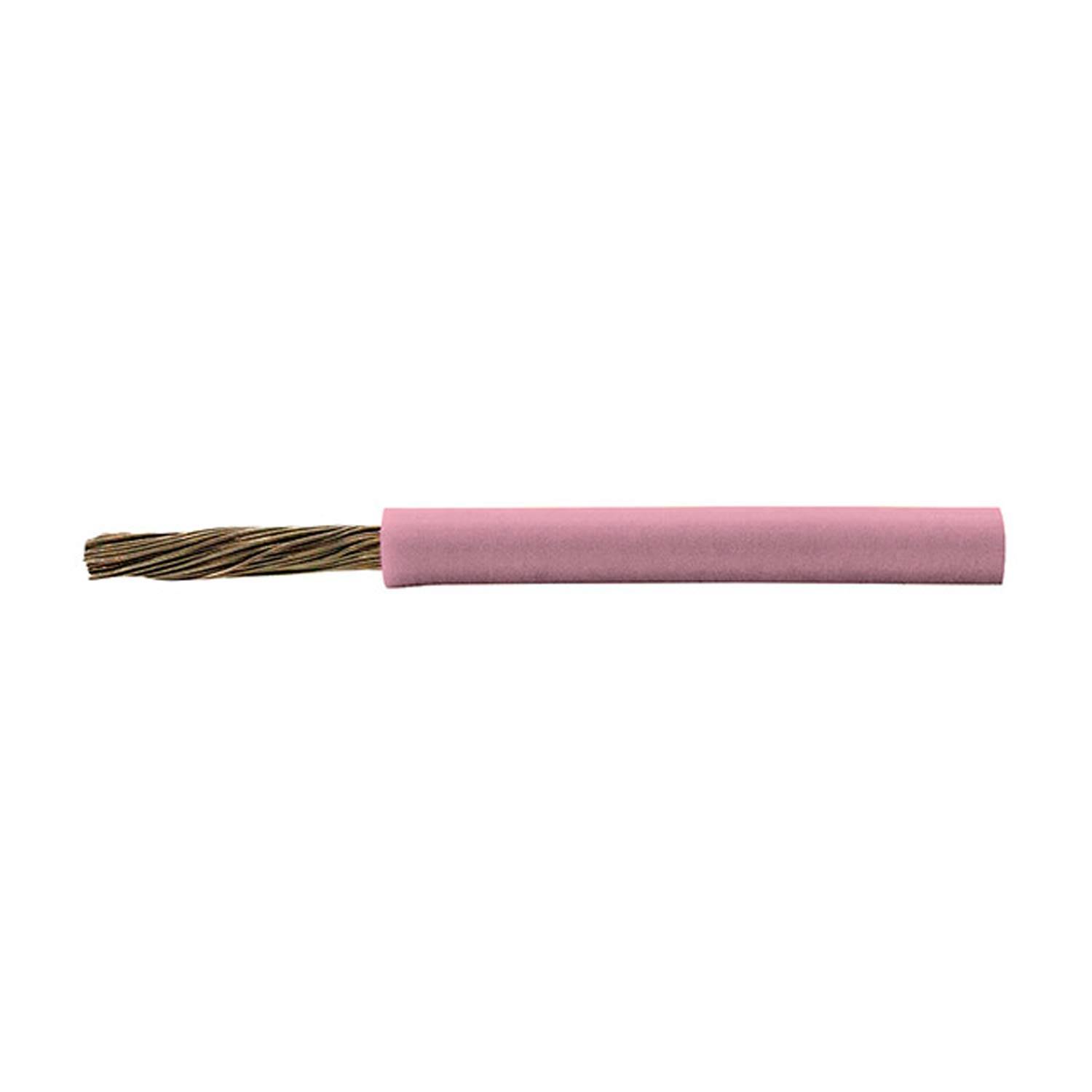 11019344 HELU KABEL FÜNFNORM 1X0,75mm² AWG19 PK (rosa) Einzelader rosa AD 2,9mm VPE 100,0 Meter Nennspannung Uo/U