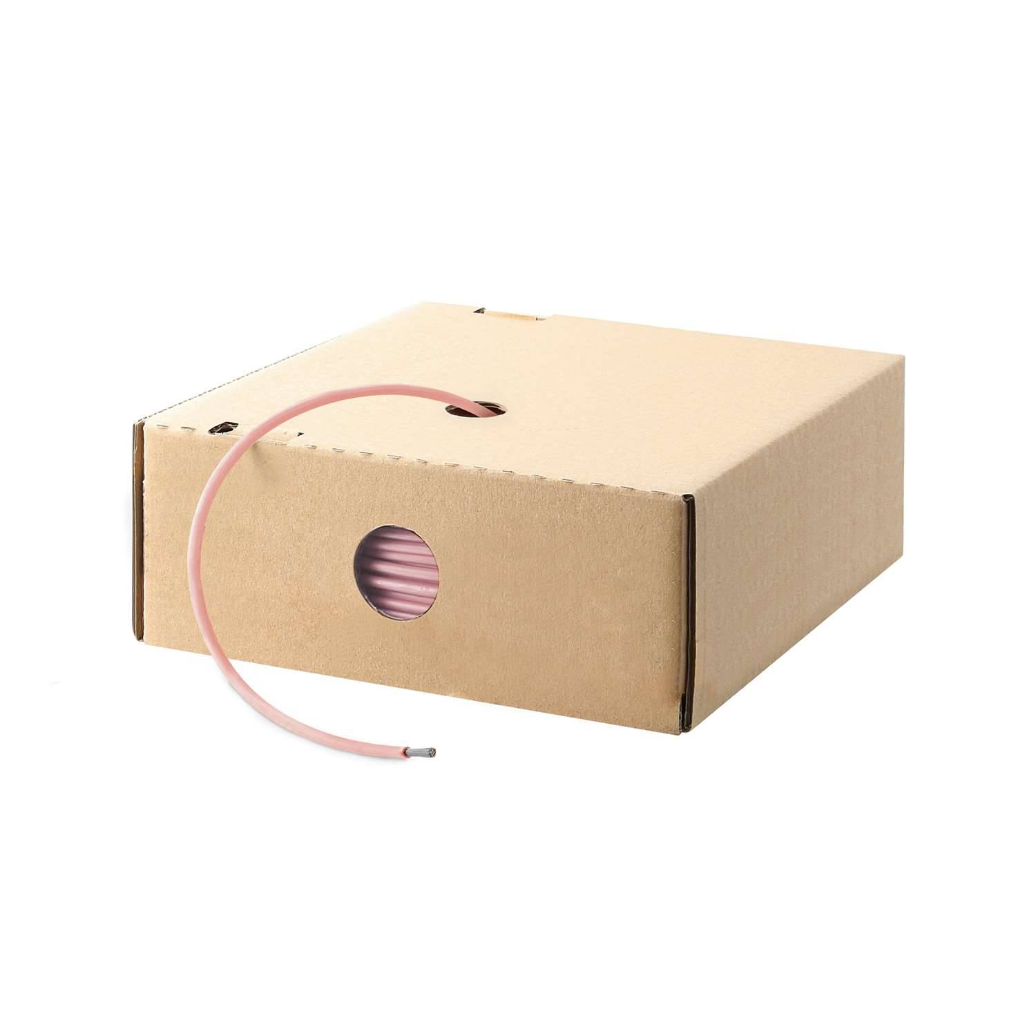 HELU KABEL FÜNFNORM 1X0,75mm² AWG19 PK (rosa) Einzelader rosa AD 2,9mm VPE 100,0 Meter Nennspannung Uo/U 450V/750V nach
