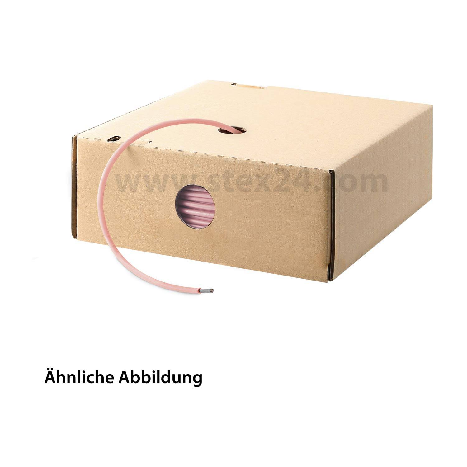 11019379 HELU KABEL FÜNFNORM 1X1mm² AWG18 PK (rosa) Einzelader rosa AD 3,1mm VPE 100,0 Meter Nennspannung Uo/U
