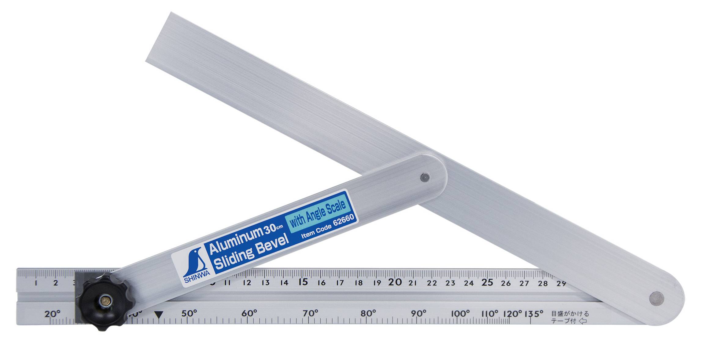 Shinwa 62660 Zimmerer-Schmiege 30 cm (FAMEX 12605), Winkelmesser Gehrungsschmiege