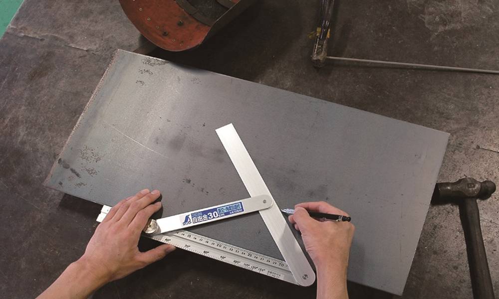 Shinwa 62660 Zimmerer-Schmiege 30 cm (FAMEX 12605), Winkelmesser Gehrungsschmiege