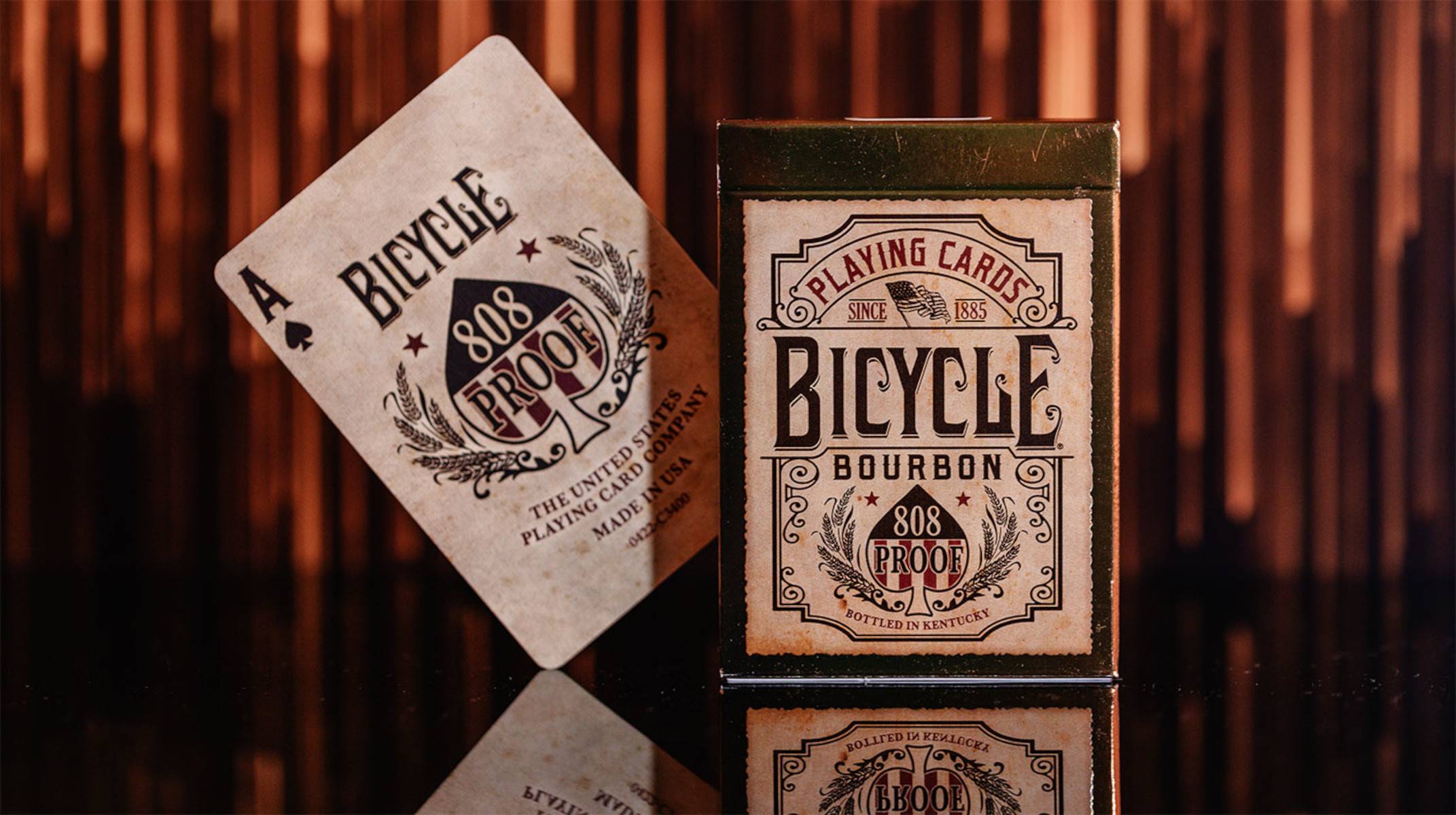 Bicycle® Kartendeck - Bourbon Spielkarten Kartenspiel Pokerkarten