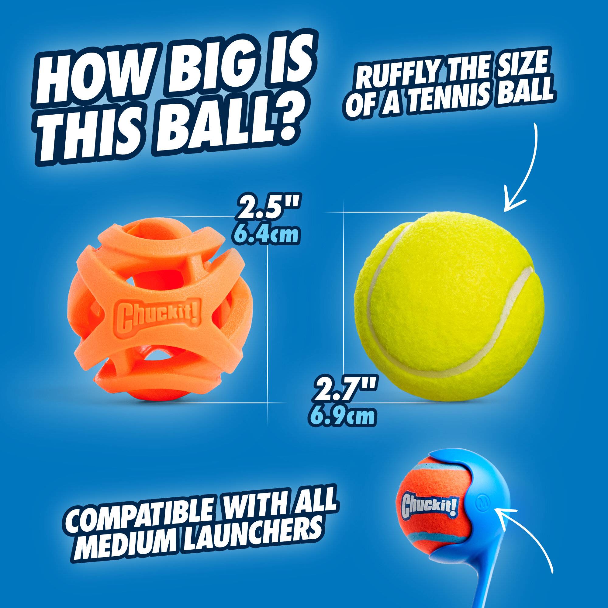 Chuckit Breathe Right Fetch Ball Medium