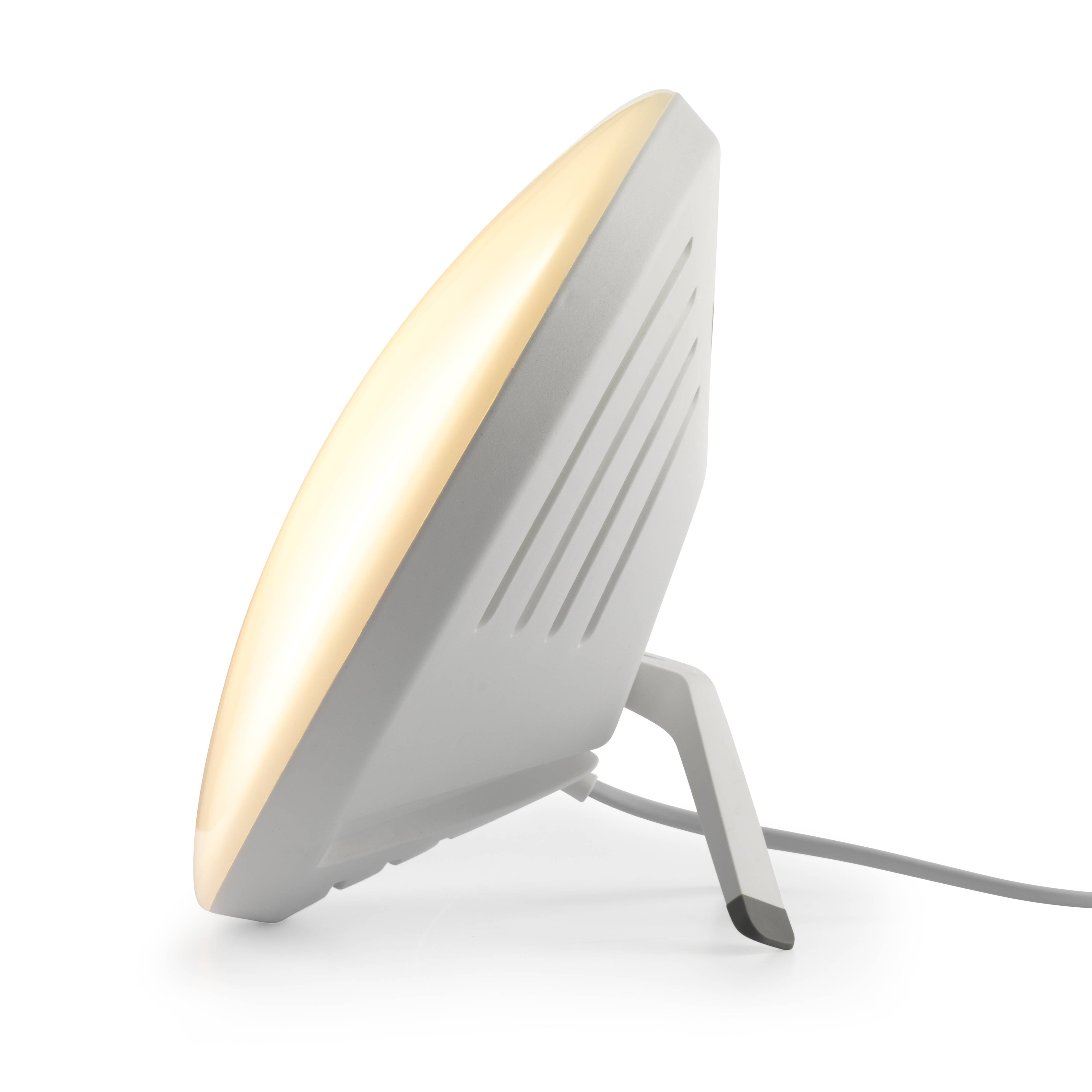 Beugt der Müdigkeit vor und schenkt Ihnen neue EnergieDie Fysic FW450 Tageslichtlampe mit Stimmungslicht sorgt dafür, dass Sie fitter werden und