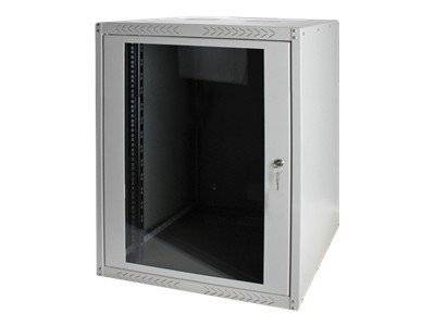 DIGITUS 48,3cm Wandschrank 16HE grau Server, Storage & USV Rack-Gehäuse Rack-Schränke