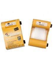 Zebra ix Series YMCKOK 1 Farbe Cyan Magenta Yellow Resin-Black klarer Überzug Farbband für ZXP 3 3 QuikCard ID Solution