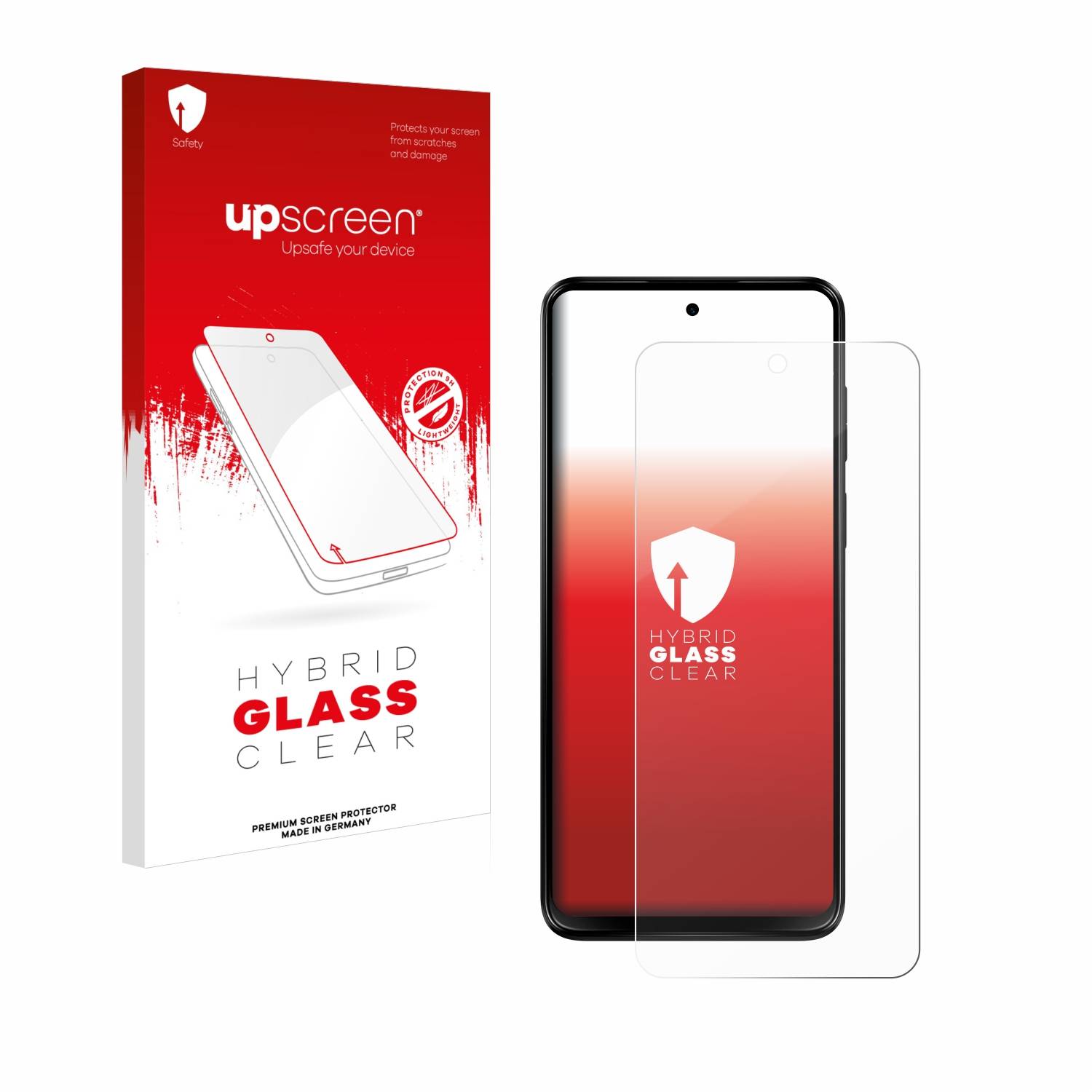 upscreen Hybrid Glas Panzer-Folie für Motorola Moto G23