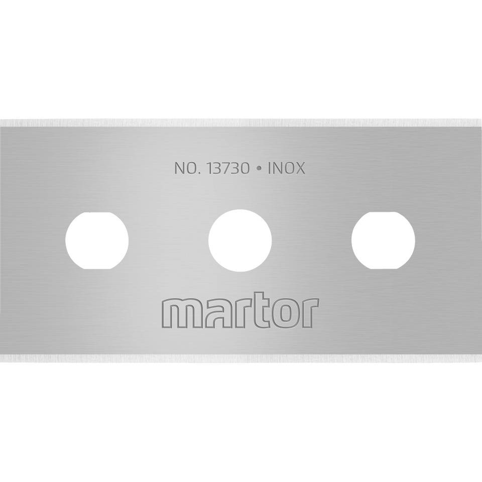 Ersatzklinge Nr.13730, für MARTOR Messer,metalldetektierbar, 43x22mm, 10 Stück/VE