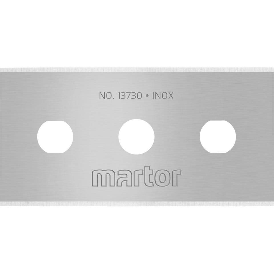 Ersatzklinge Nr.13730, für MARTOR Messer,metalldetektierbar, 43x22mm, 10 Stück/VE
