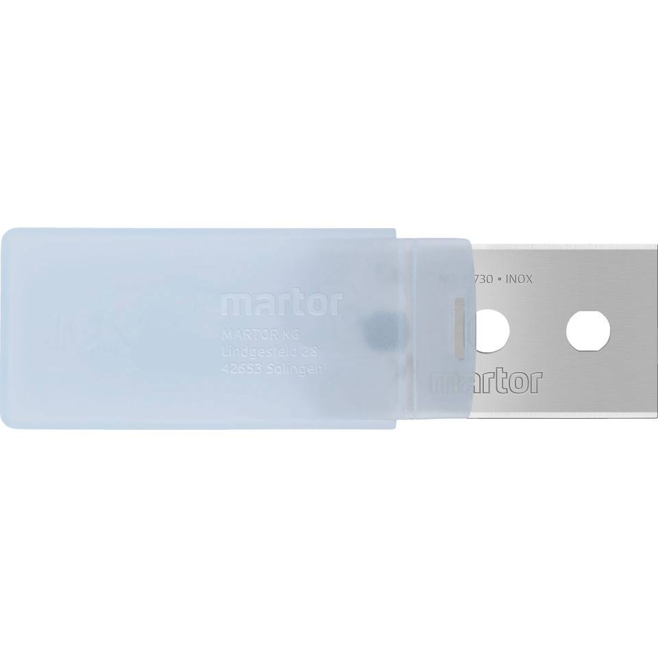 Ersatzklinge Nr.13730, für MARTOR Messer,metalldetektierbar, 43x22mm, 10 Stück/VE