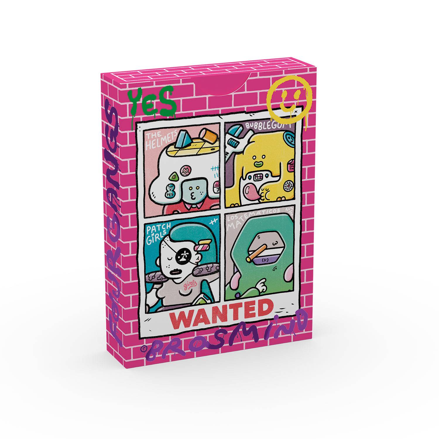 Bicycle® Kartendeck - Brosmind Four Gangs Spielkarten Kartenspiel