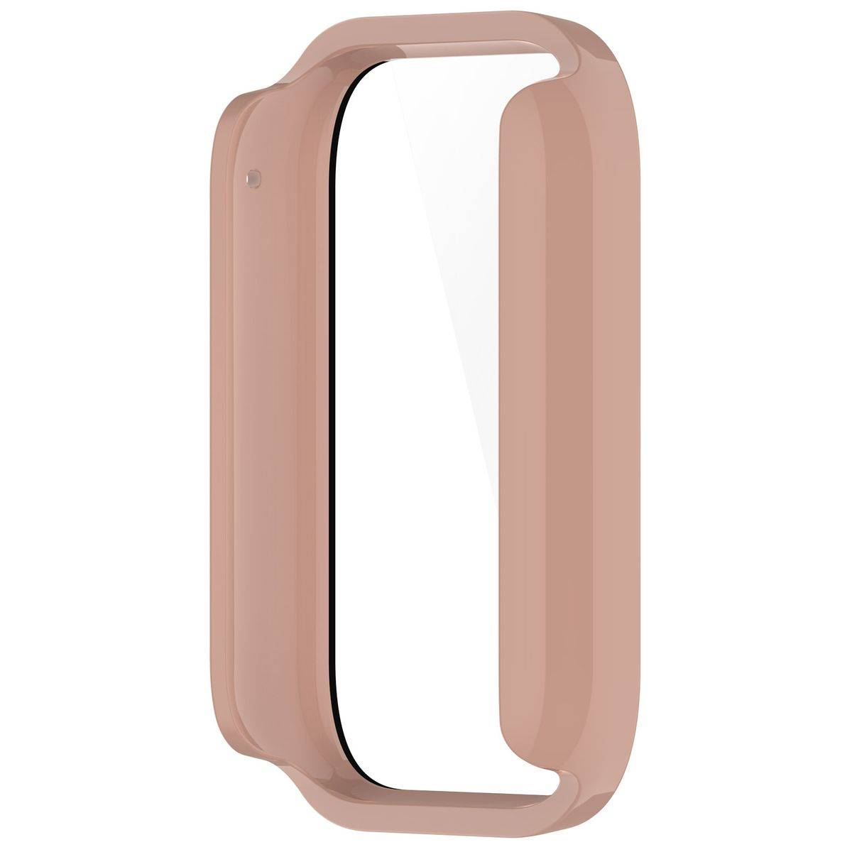 Für Xiaomi Mi Band 8 Pro Kunststoff Watch Hülle + H9 Schutzglas Pink
