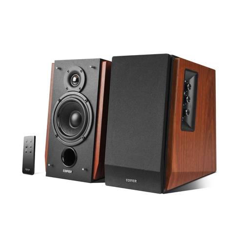 Edifier Studio R1700BT Bluetooth-Lautsprechersystem mit Infrarot-Fernbedienung 66Watt RMS, für TV, PC, Tablet, Smartphone, Holzfarbe-Generalüberholt Edifier Studio R1700BT Bluetooth-Lautsprechersystem mit Infrarot-Fernbedienung 66Watt RMS, für TV, PC, Tablet, Smartphone, Holzfarbe-Generalüberholt