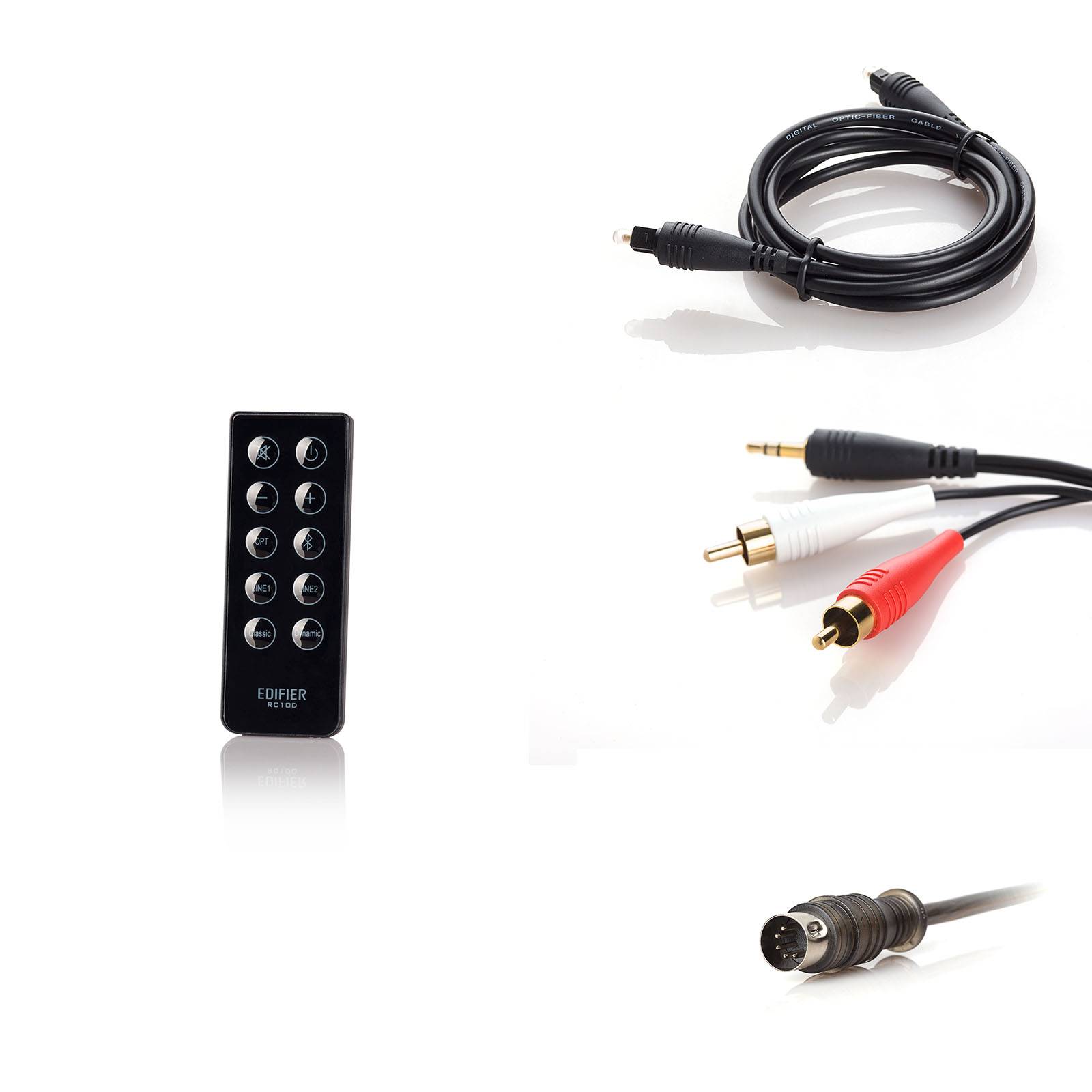 Edifier R2000DB Aktive Bluetooth-Regallautsprecher – Nahfeld-Studiomonitore – optischer Eingang – 120 Watt RMS – Schwarz (Generalüberholt)