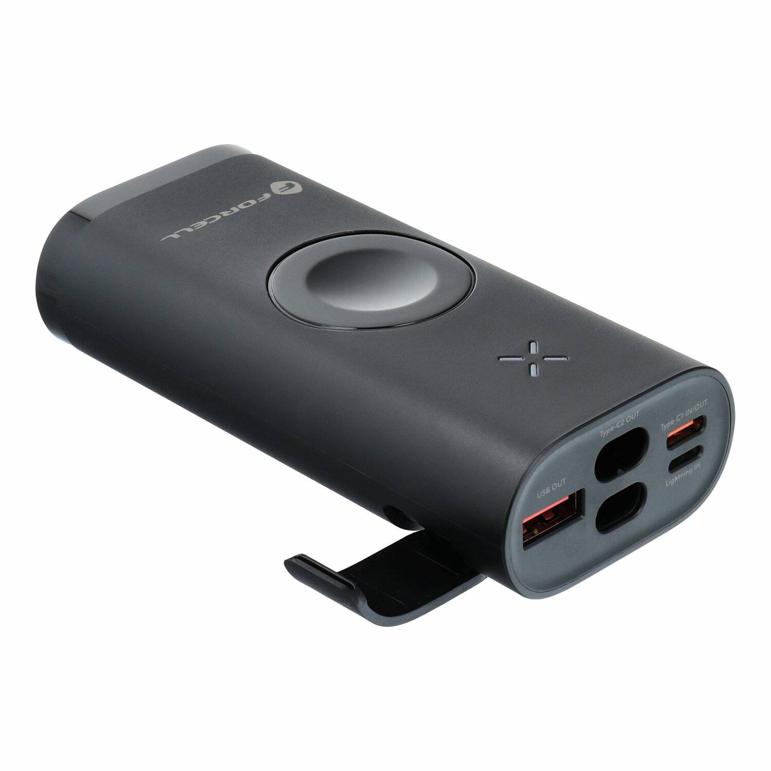 FORCELL Powerbank F-Energy F10k1 10000mah compatible with Watch black