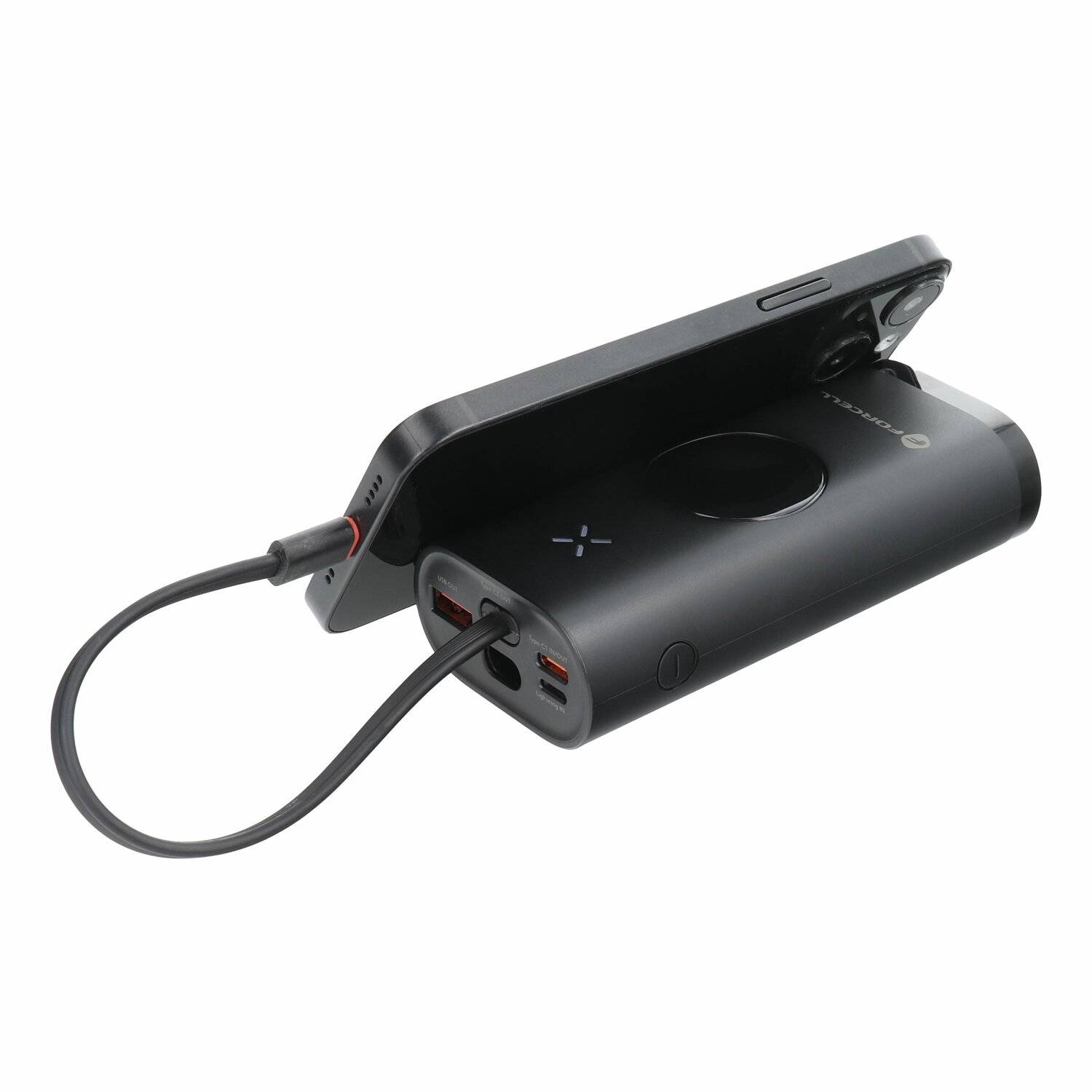 FORCELL Powerbank F-Energy F10k1 10000mah compatible with Watch black