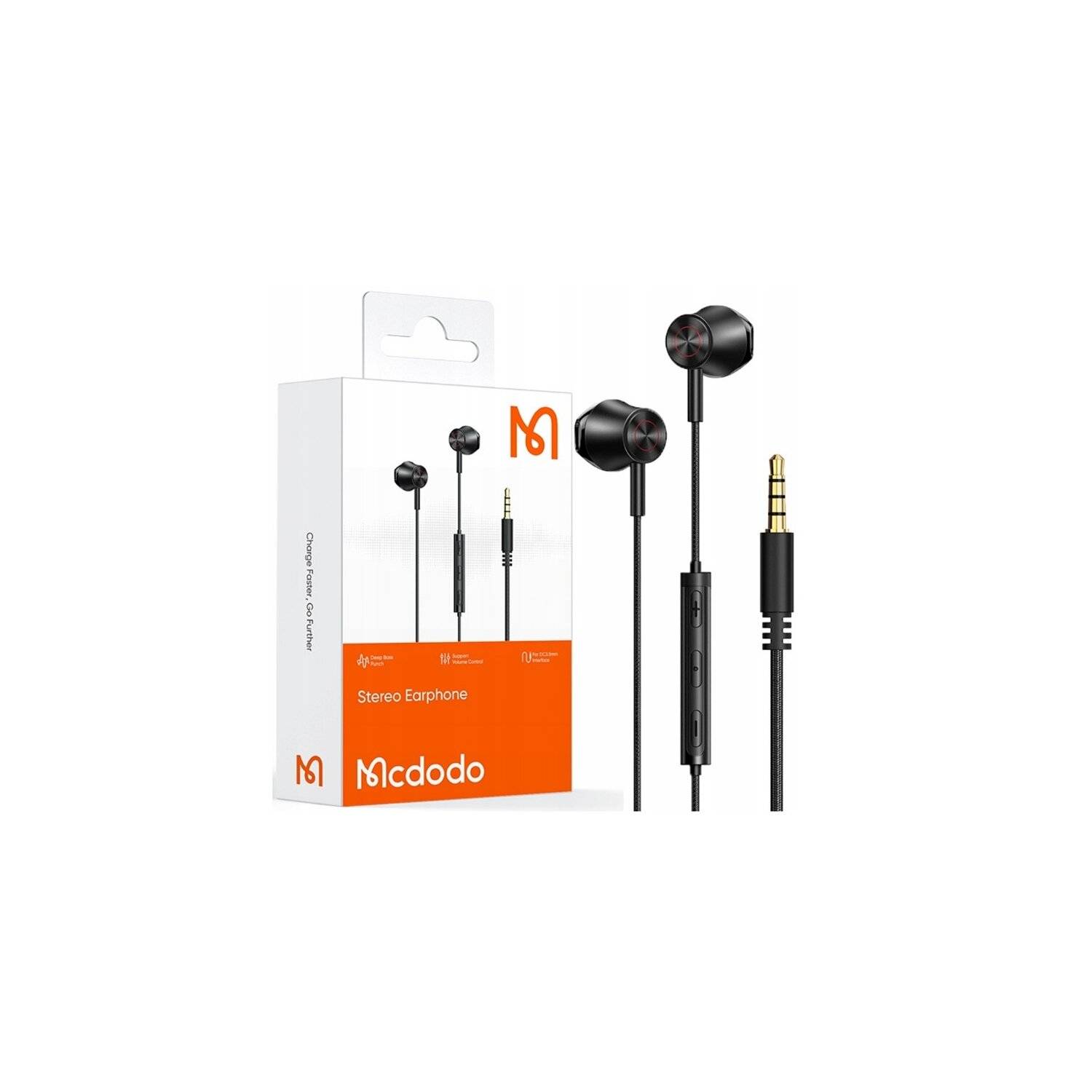 Mcdodo Micro Star Series Stereo Kopfhörer 3,5mm Aux Anschluss