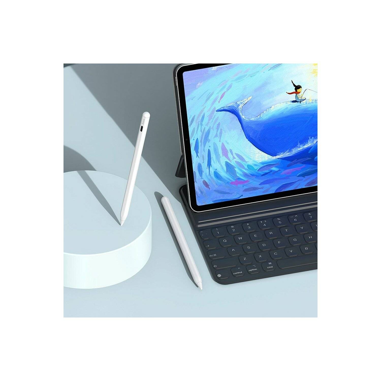 HOCO GM102 Smooth Series Active Kapazitive Anti-Fehler iPad Touch-Pen GM102 weiß