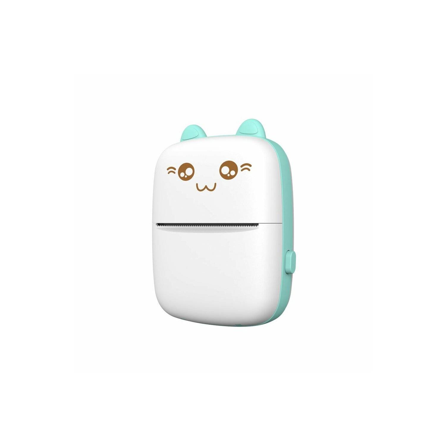 Mini-Katzen-Thermodrucker (7 Rollen im Lieferumfang enthalten) Print-App DruckerBlau