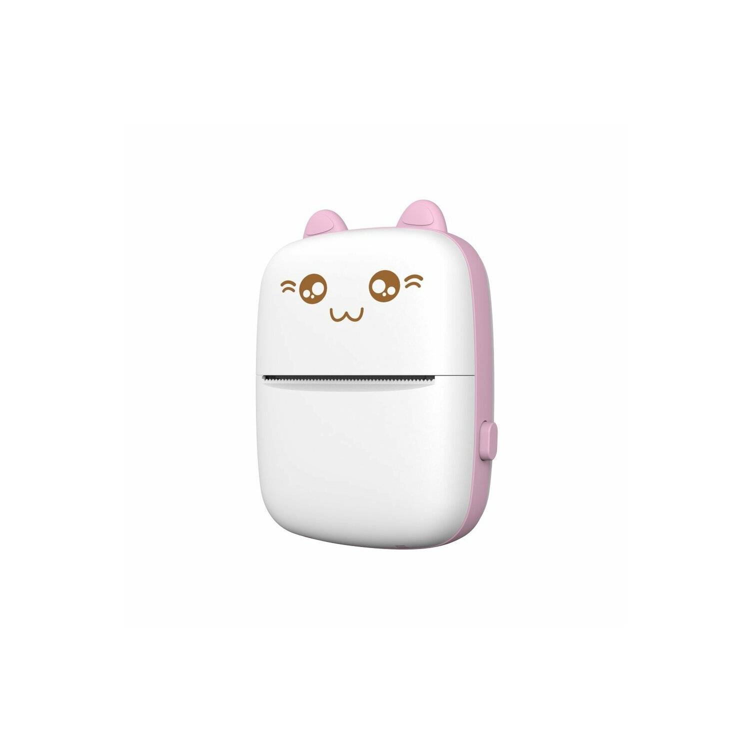 Mini-Katzen-Thermodrucker (7 Rollen im Lieferumfang enthalten) Print-App Drucker Pink
