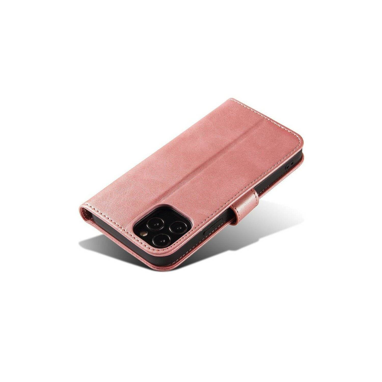 Premium Magnet Case Buch Tasche Schutzhülle Hülle Standfunktion Zubehör kompatibel mit Google Pixel 8 Rosa