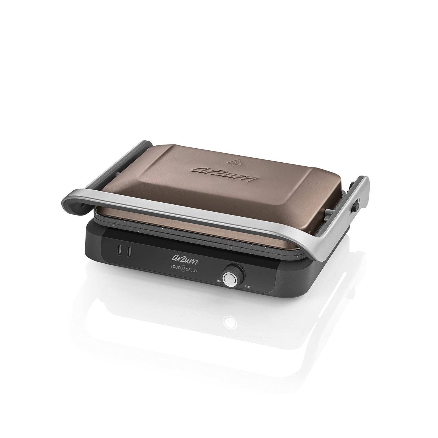 Arzum Tostçu Delux 1800W, Kontaktgrill Sandwichmaker Sandwich-Toaster