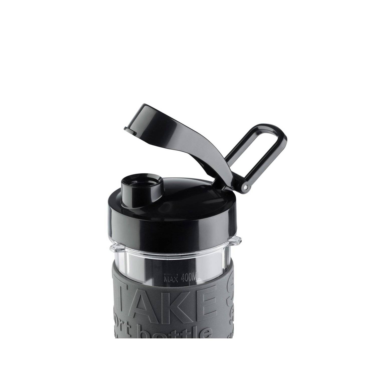 Arzum AR1032 Shake'N Take Personal Blender, BPA-frei, Tropfschutz-Trinkklappe, 570 ml und 400ml Hellblau