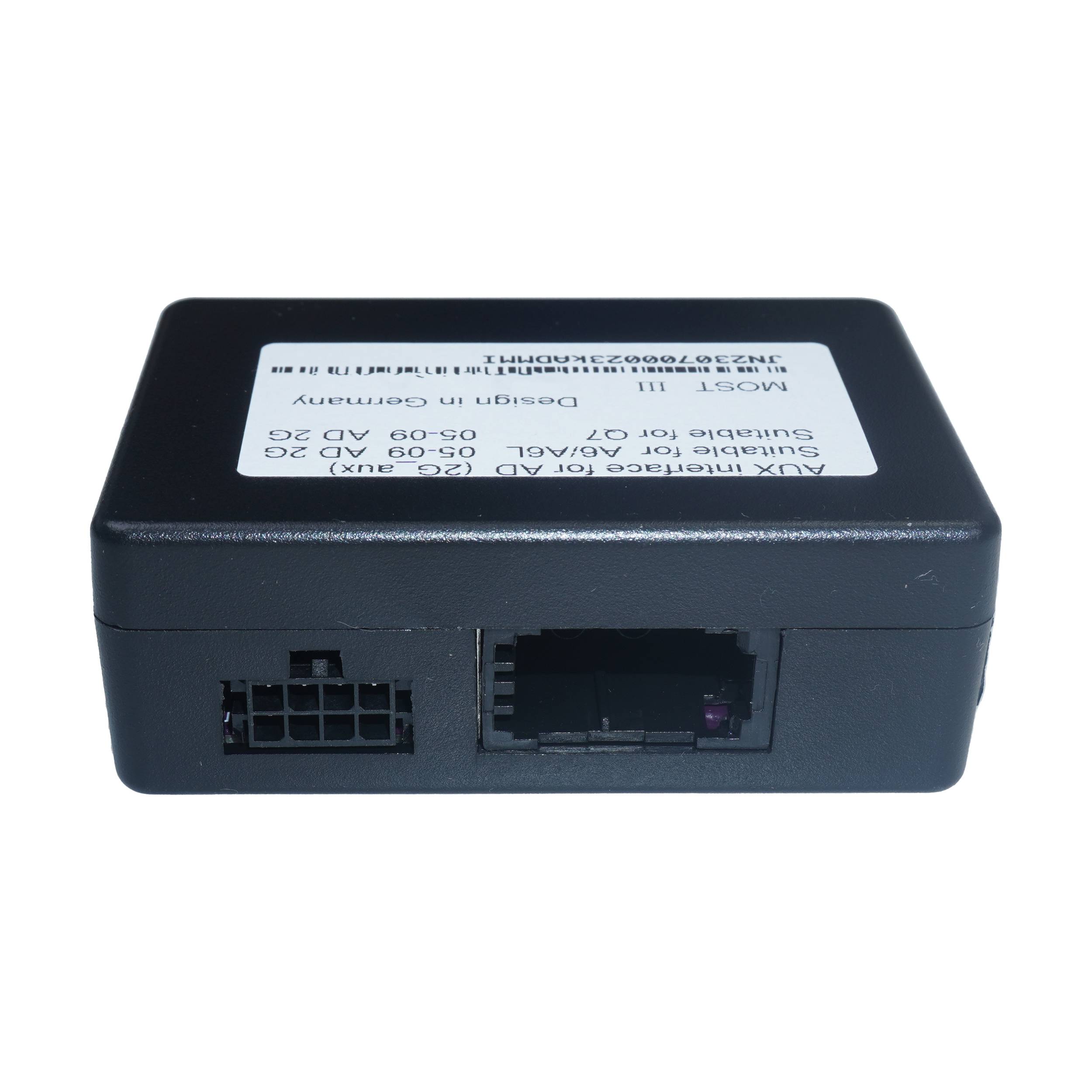 TAFFIO Für AUDI MMI 2G CD CHANGER MOST Fibre Optic to AUX Audio Input Adapter