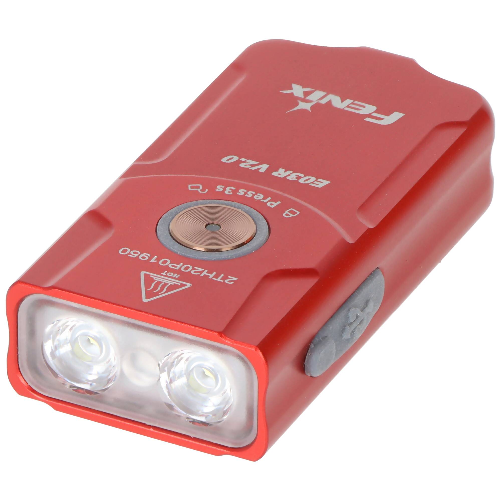 Fenix E03R V2.0 LED Schlüsselbundleuchte, Limited Edition, max. 500 Lumen, mit Positionslicht, eingebauter 400mAh Li-Pol