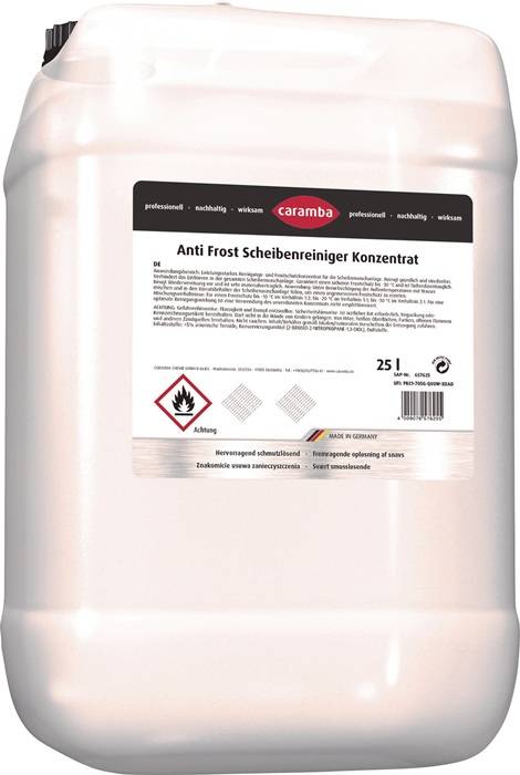 Scheibenreiniger Anti Frost Konzentrat f.b.zu -50GradC 25l Kanister CARAMBA