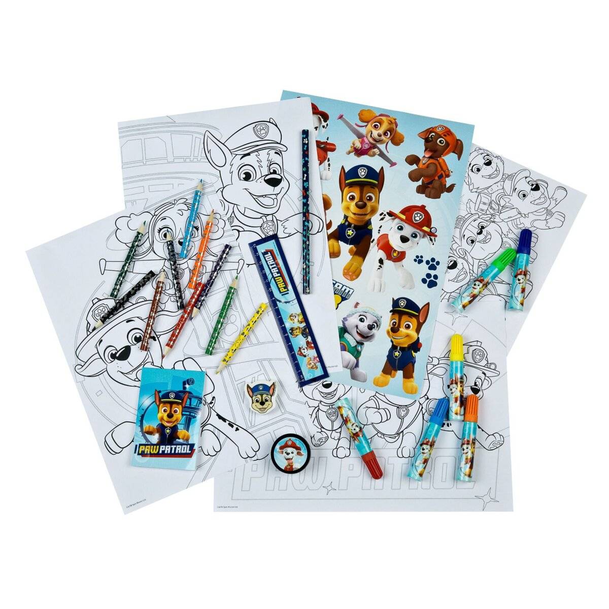 Paw Patrol Schreibwaren-Set  35-teiliges Kreativset für Kinder