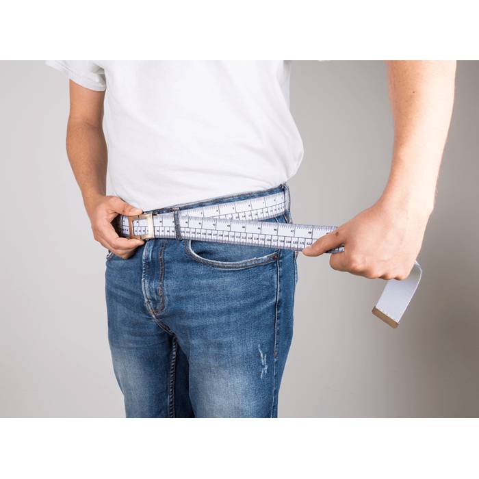 Diät Gürtel mit Metallschnalle ca. 155 x 3,8 cm Messgürtel