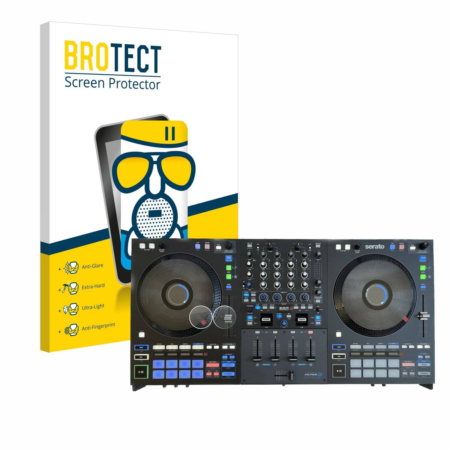 BROTECT AirGlass Matt Glas Panzer Folie für Rane