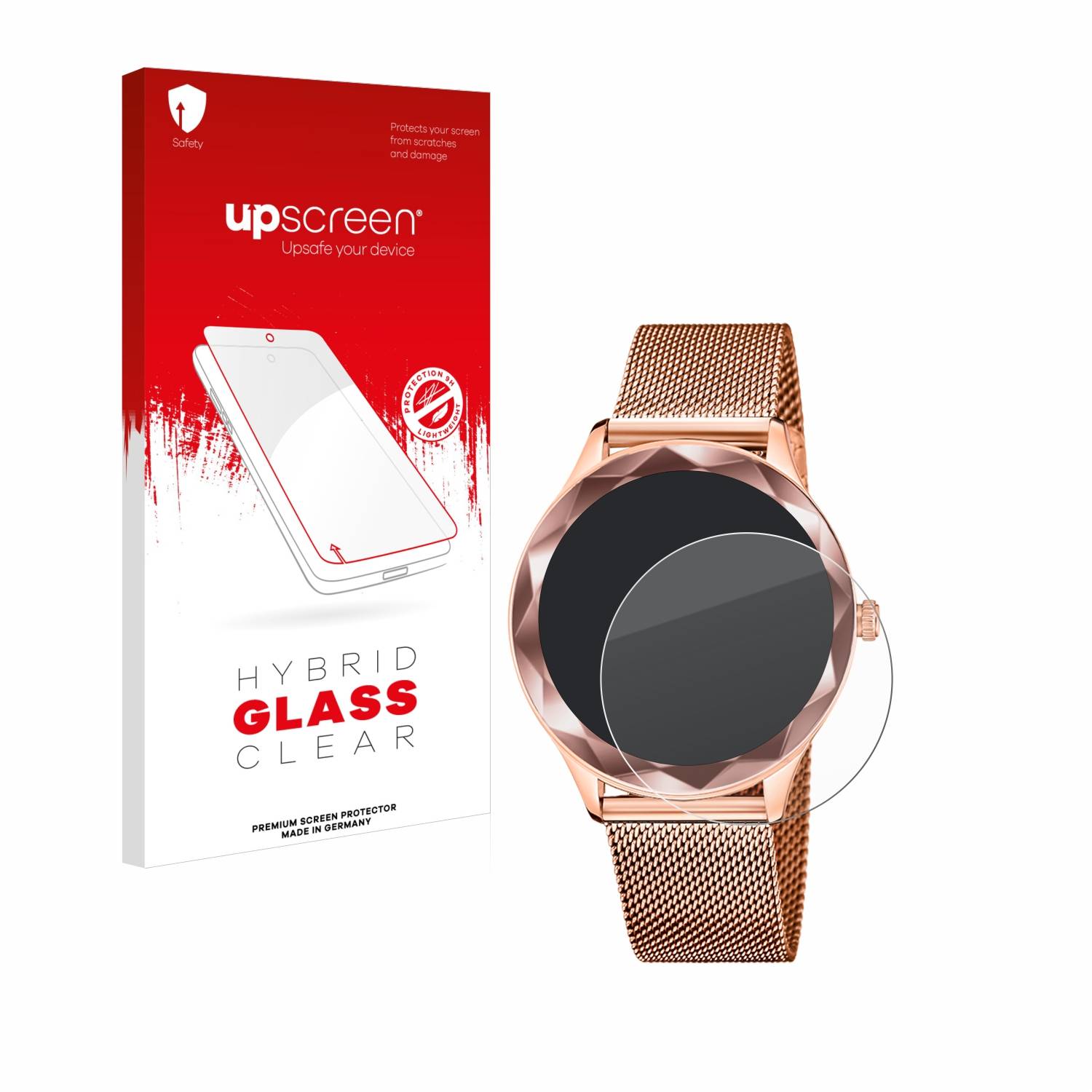 upscreen Hybrid Glas Panzer-Folie für Lotus SMARTIME 50036/1