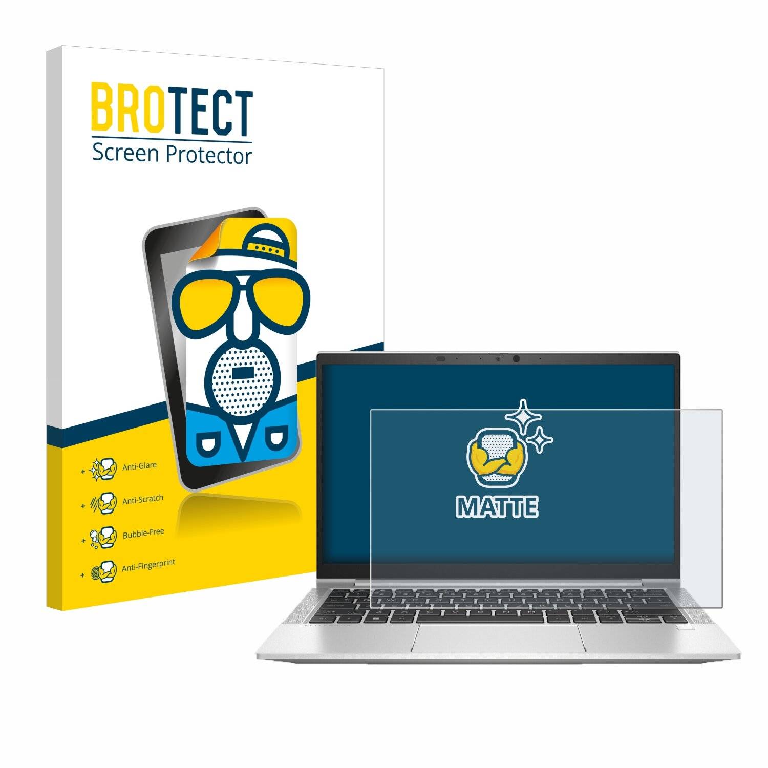 BROTECT Entspiegelungs-Folie für HP EliteBook 835