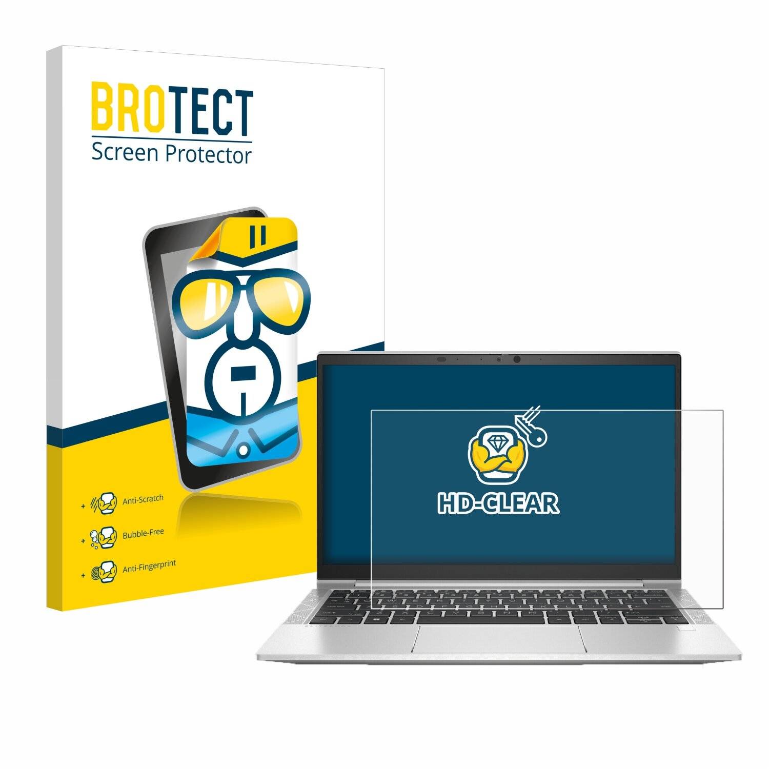 BROTECT Displayschutz-Folie für HP EliteBook 835