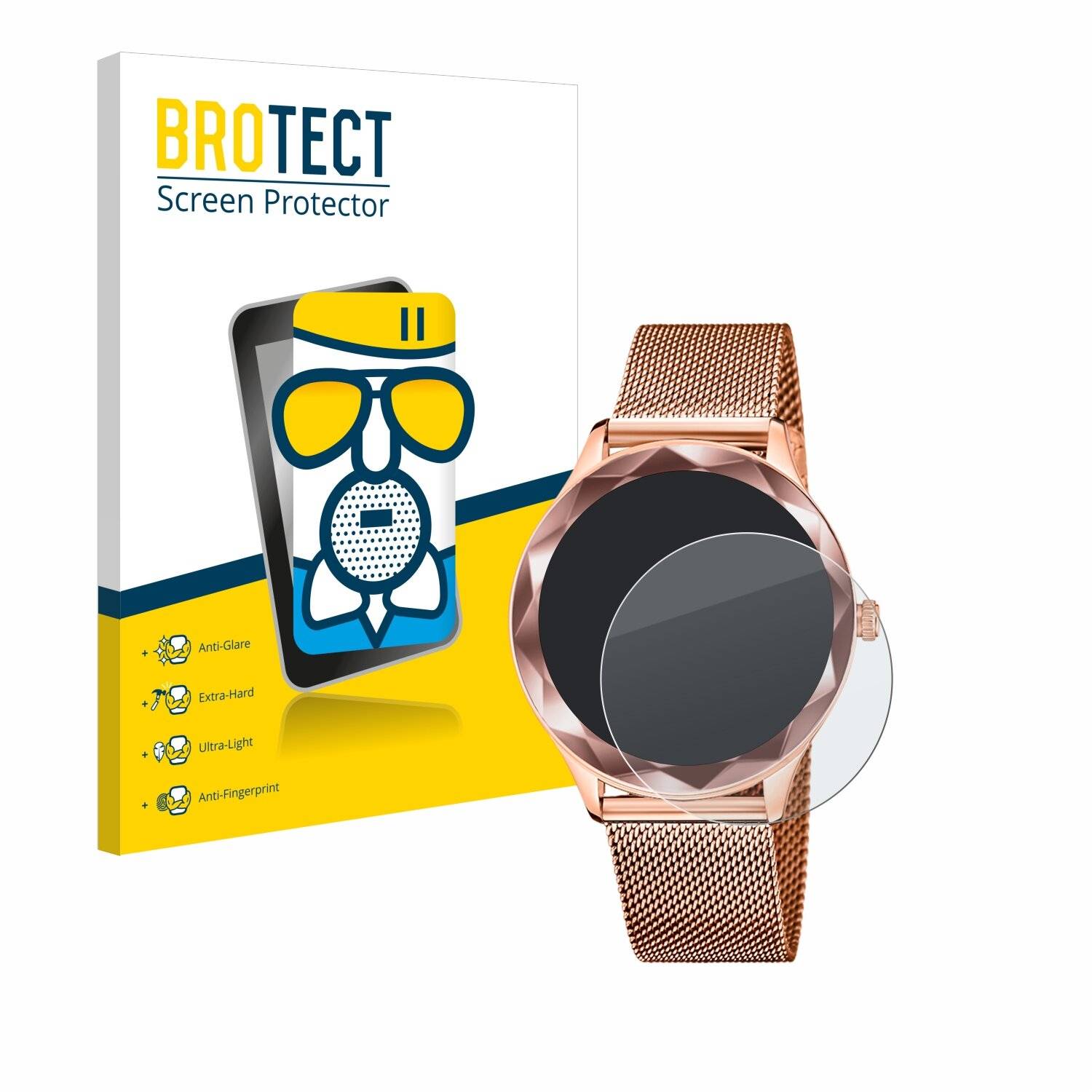 BROTECT AirGlass Matt Glas Panzer Folie für Lotus SMARTIME