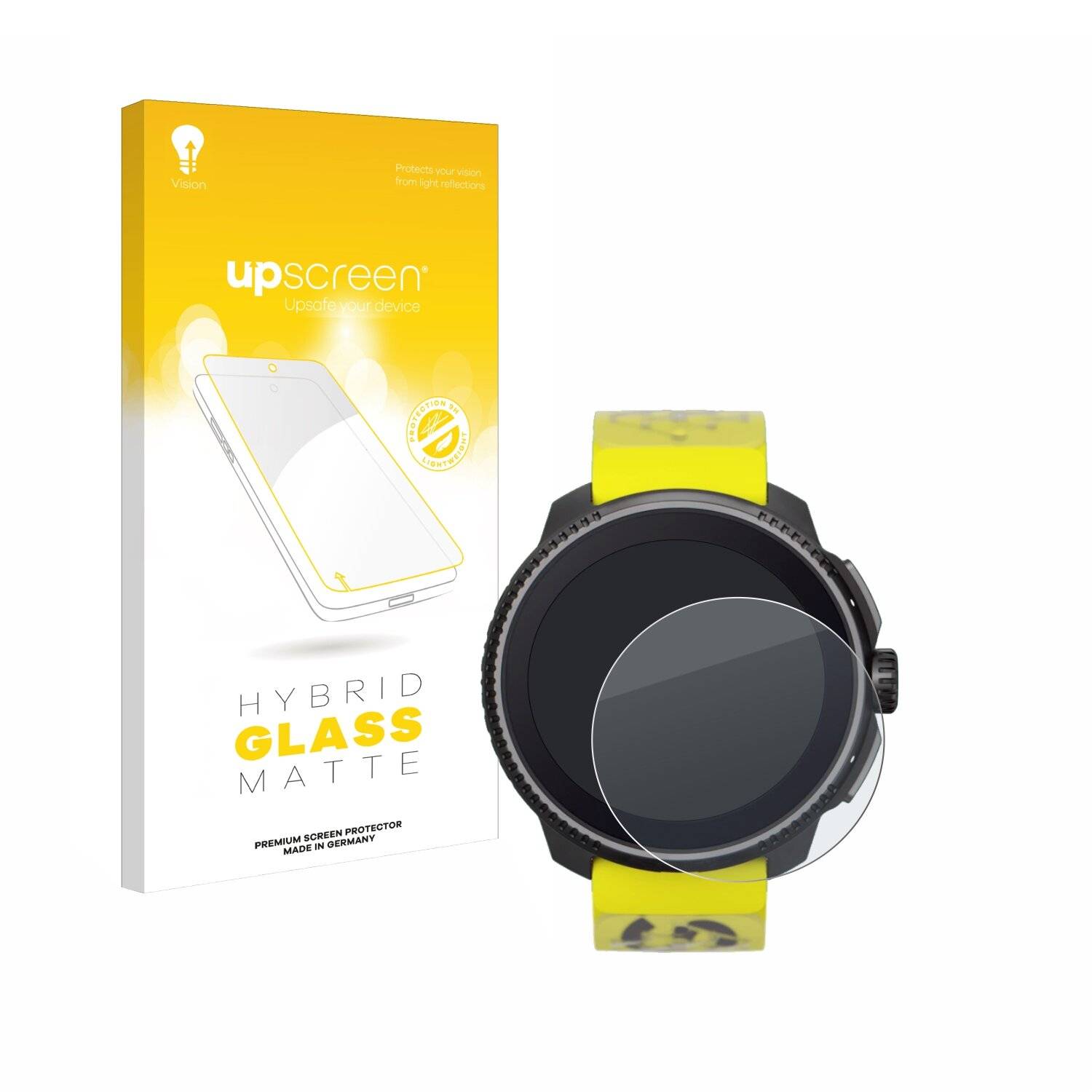 upscreen Hybrid Glas Matt Panzer-Folie für Suunto