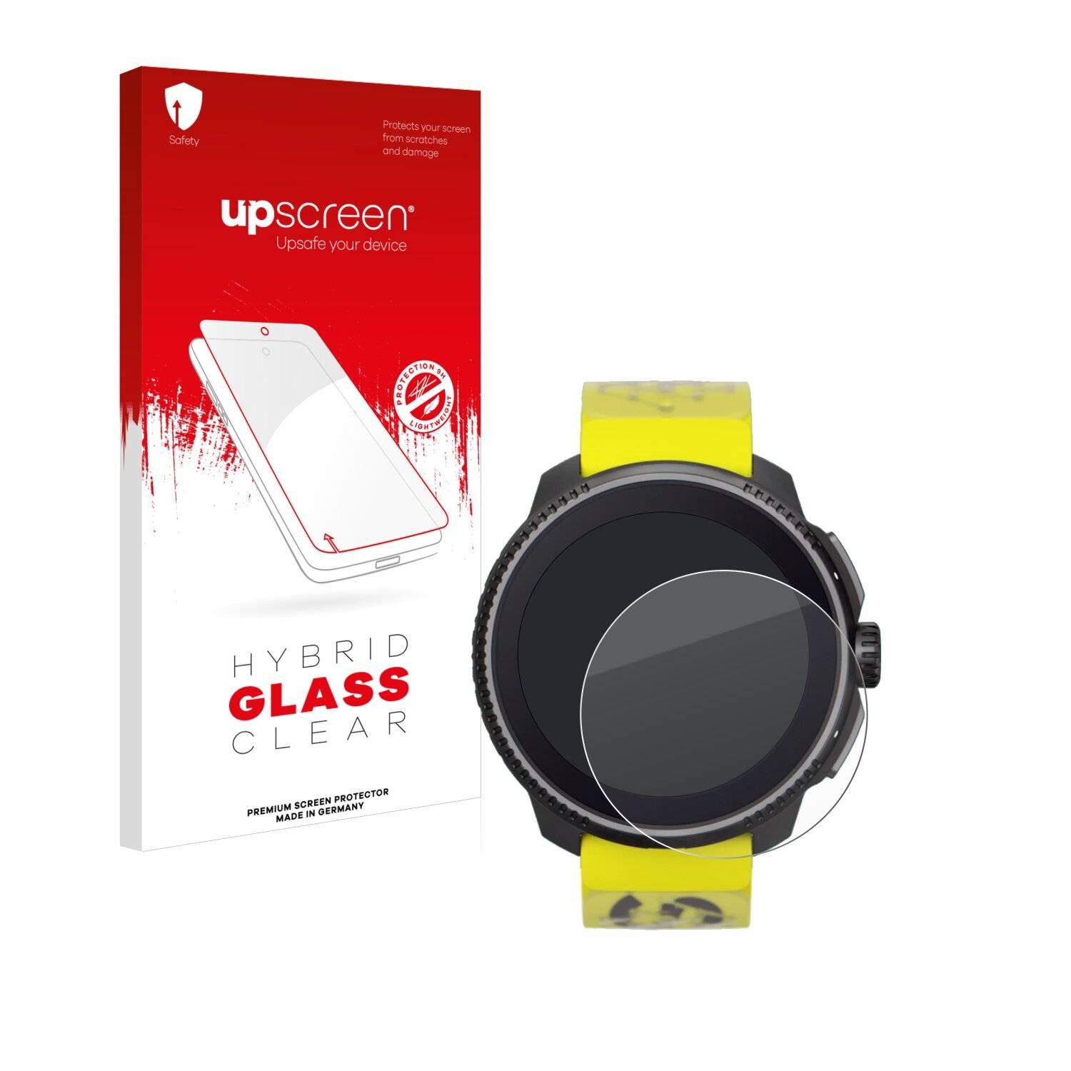 upscreen Hybrid Glas Panzer-Folie für Suunto