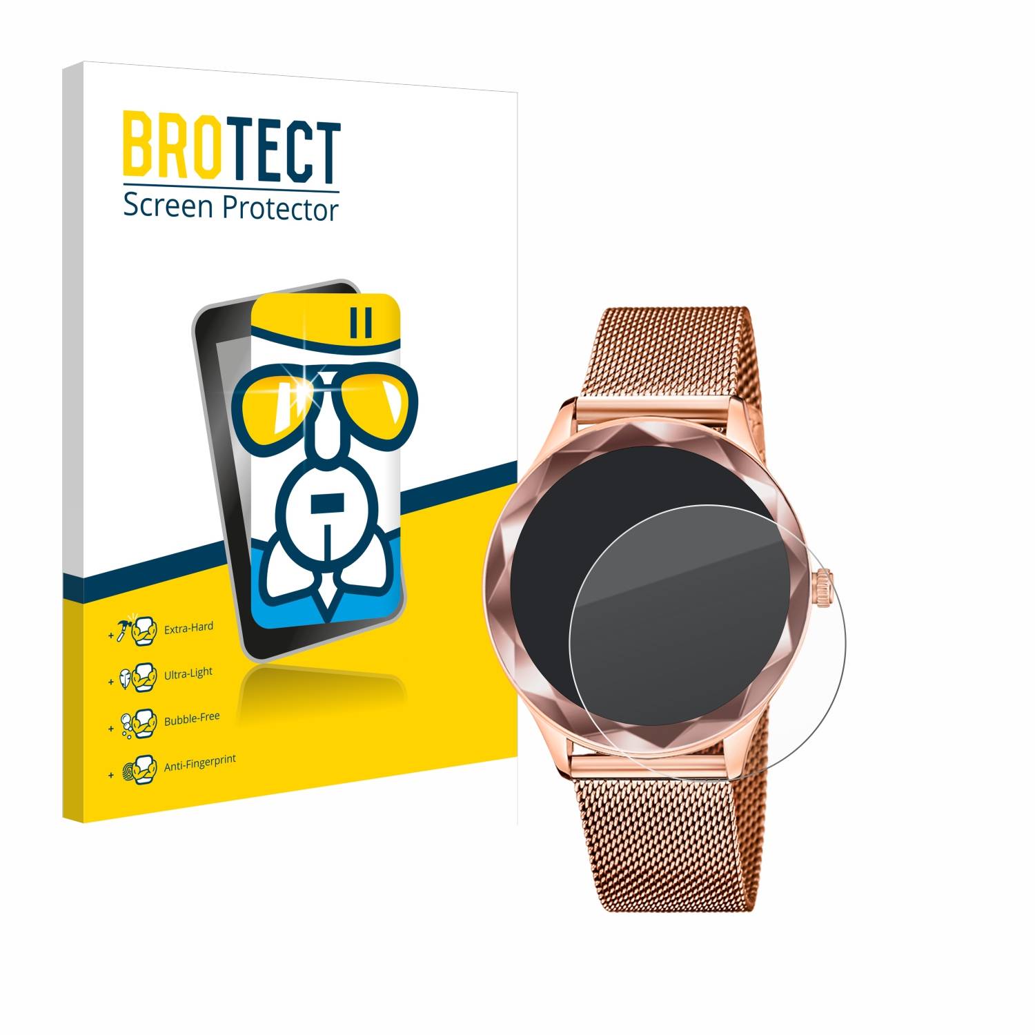 BROTECT AirGlass Glas Panzer-Folie für Lotus SMARTIME 50036/1 - Schutzglas